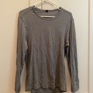 grey mens lululemon long sleeve